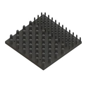 A front view of the eel tile