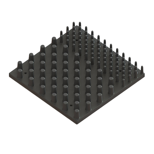 A front view of the eel tile