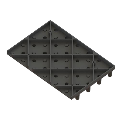 A rear view of the lamprey tile