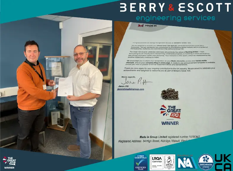 An image for Lee Berry – One of Britain’s Great 100!